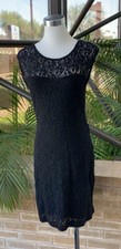 Bcbgeneration open back lace dress M black 