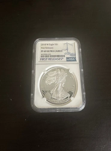 2018 $1 Silver Eagle NGC PF69 Ultra Cameo - First Releases