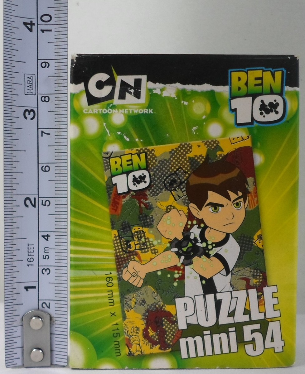 CARTOON NETWORK BEN 10 MINI PUZZLE 54 pcs 11.5 x 16cm EUROPEAN BY