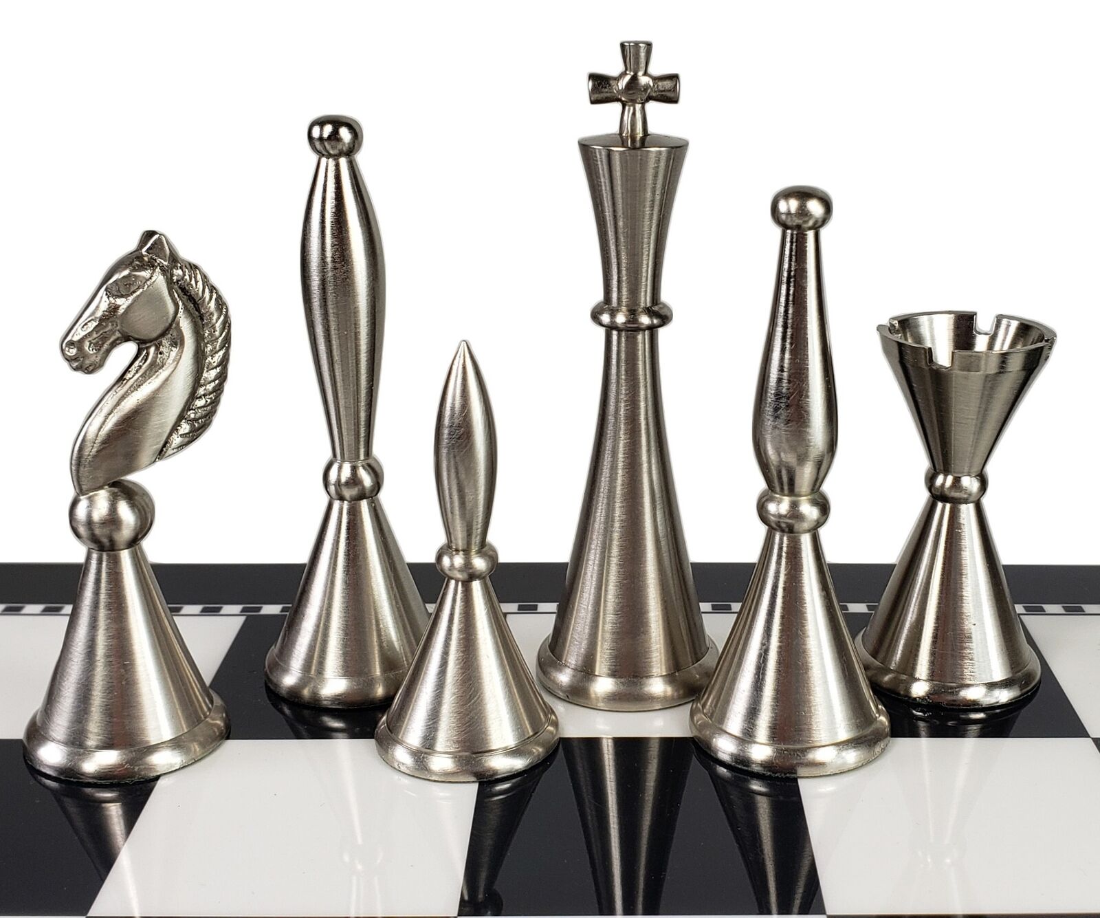 6 1/4 Brass Chess Pieces