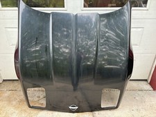 1985-1991 C4 Corvette Hood Panel Black Needs Paint 1989