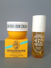 SEALED Sol De Janeiro BUM BUM CREAM 8.1 OZ CHEIROSA 62 PERFUME MIST 8 0Z 