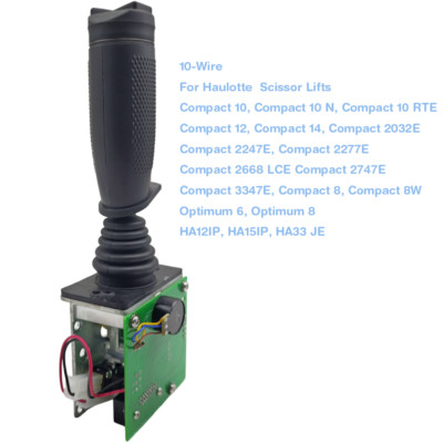 10-Wire 2441305220 Joystick Controller for Haulotte Compact 8 Compact 8W