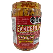 Banderilla Tama-Roca Tamarindo Mexican Candy Sticks 30 Pieces