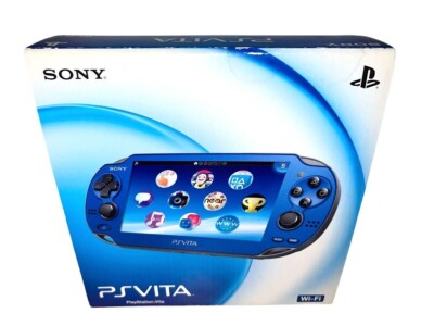 SONY PlayStation PS Vita PCH-1000 ZA04 Sapphire Blue Wi-Fi