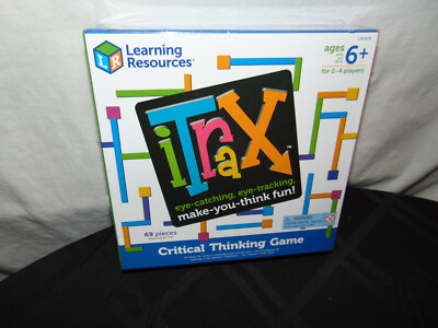 New Sealed Learning Resources iTrax Critical Thinking Game Problem Solving