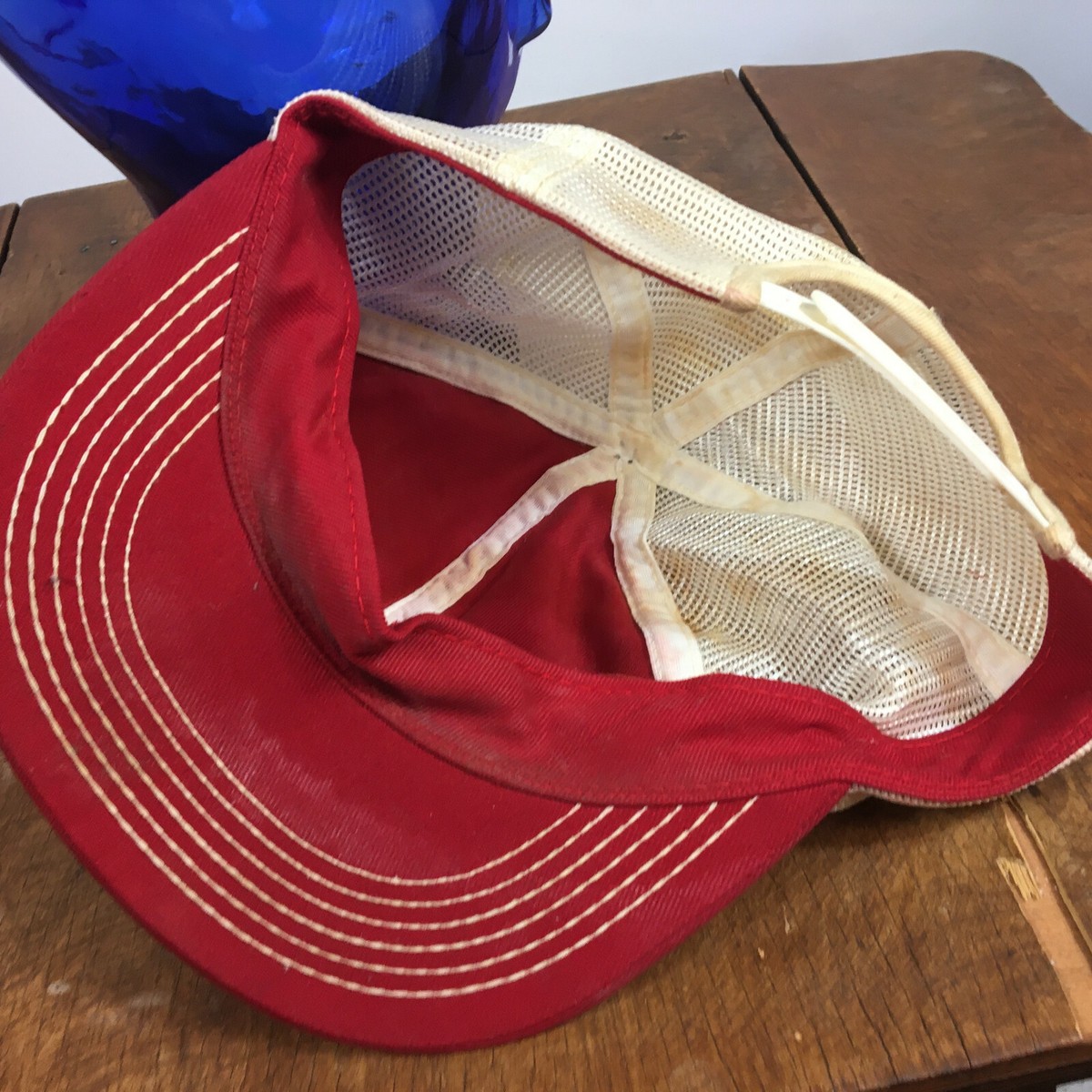 Vintage Distressed Worn Dodge Trucks Racing Trucker Snapback