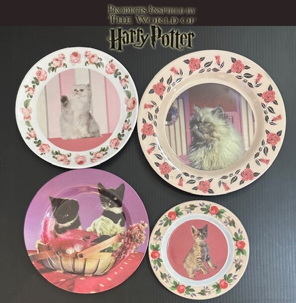 Platos de gato Dolores Umbridge, Harry Potter, RARO Geek Gear Trunk, Mundo mágico