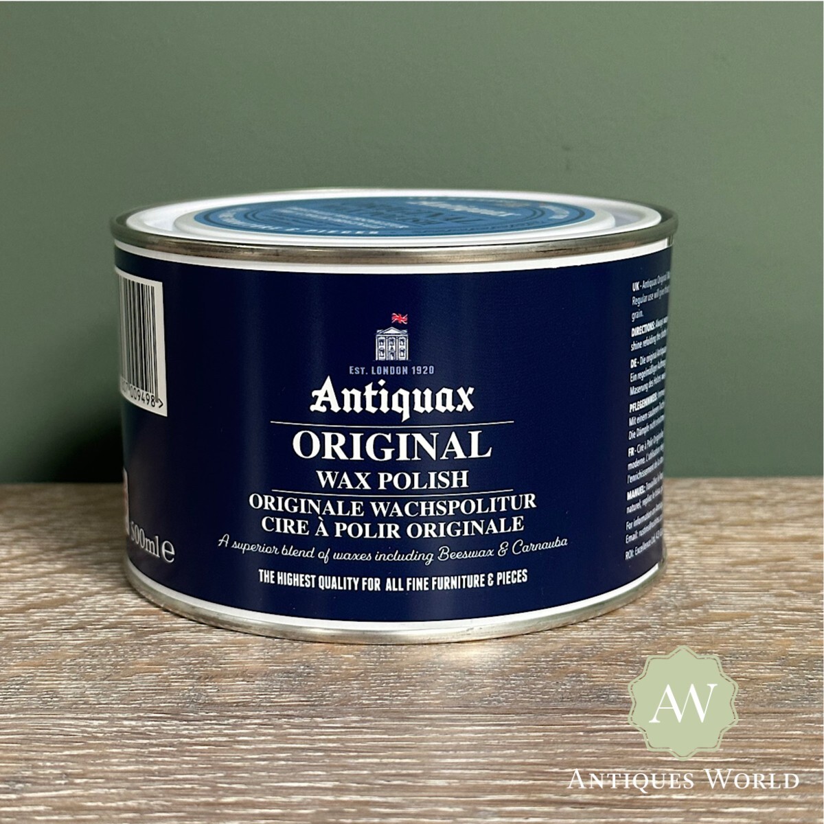 Antiquax Original Wax Polish - 500ml