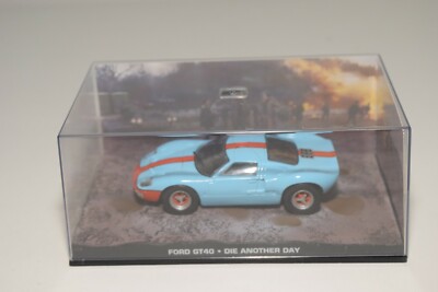 A35 1:43 UNIVERSAL HOBBIES FORD GT40 GT 40 DIE ANOTHER DAY JAMES BOND 007 MIB