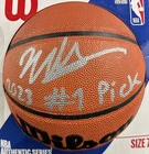 Victor Wembanyama Signed "2023 #1 Pick" Auto Wilson I/O Basketball Fanatics
