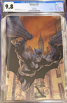 Batman (2016) #158 Jim Lee & Scott Williams Virgin Foil Edition - CGC 9.8