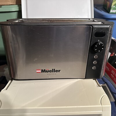 Mueller Ultra Toast 4 slice LongSlot toaster MT-440SS