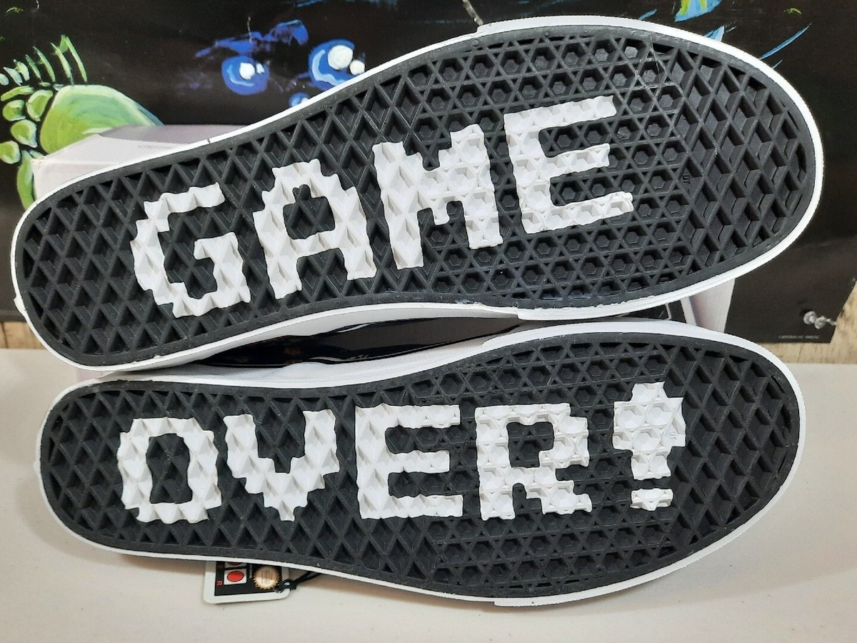 Vans Classic‎ Slip on Nintendo Zelda Parisian Game Over Us Mens 5  Shoes s-l1200.jpg main image 4