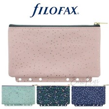 Filofax Zipper Pouch - Confetti Expressions Garden or Indigo - Pencil Case