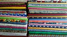 10 half yards fabric bundle no duplicates 100% cotton quilting  high quality
