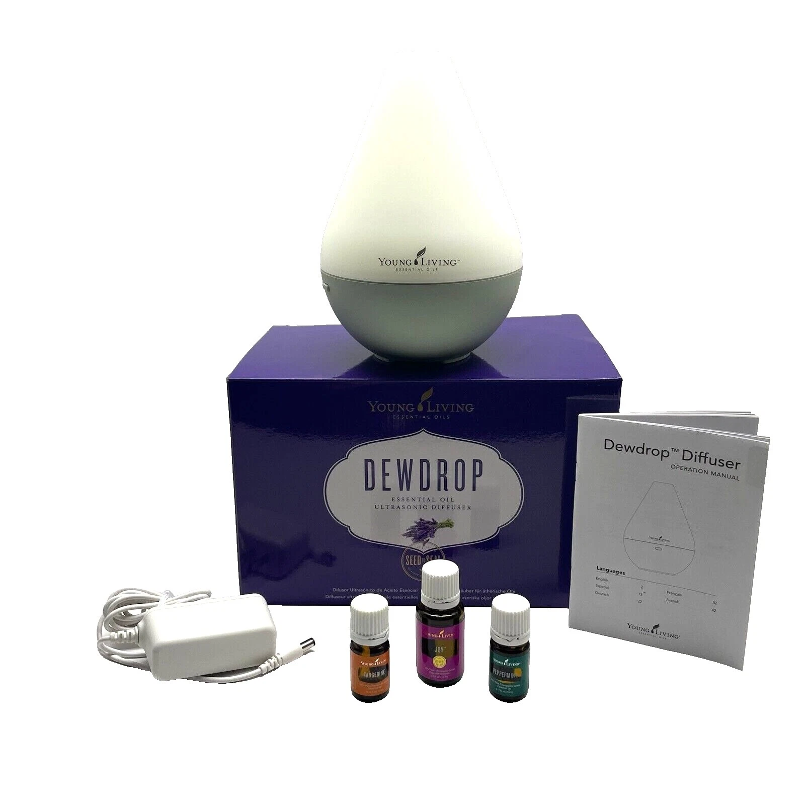 Young Living Essential Oils Aromatherapy Peppermint Diffuser