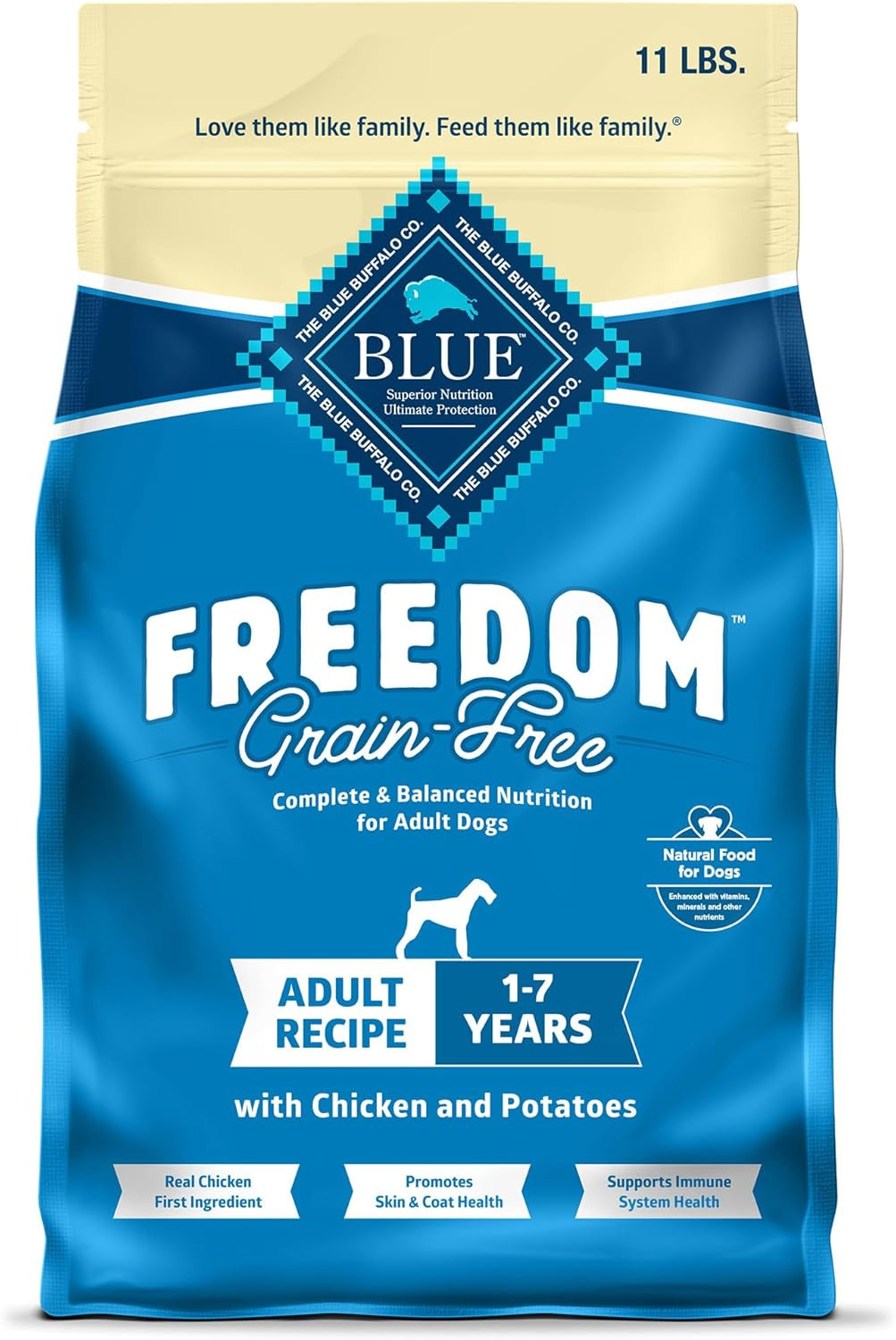 Freedom Grain-Free Dry Dog Food, Complete & Balanced Nutriti