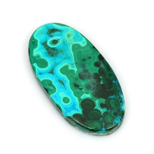Natural Azurite In Malachite Crystal Palm Stone - Self Care and Stones Gms 25.35 - Picture 3 of 4