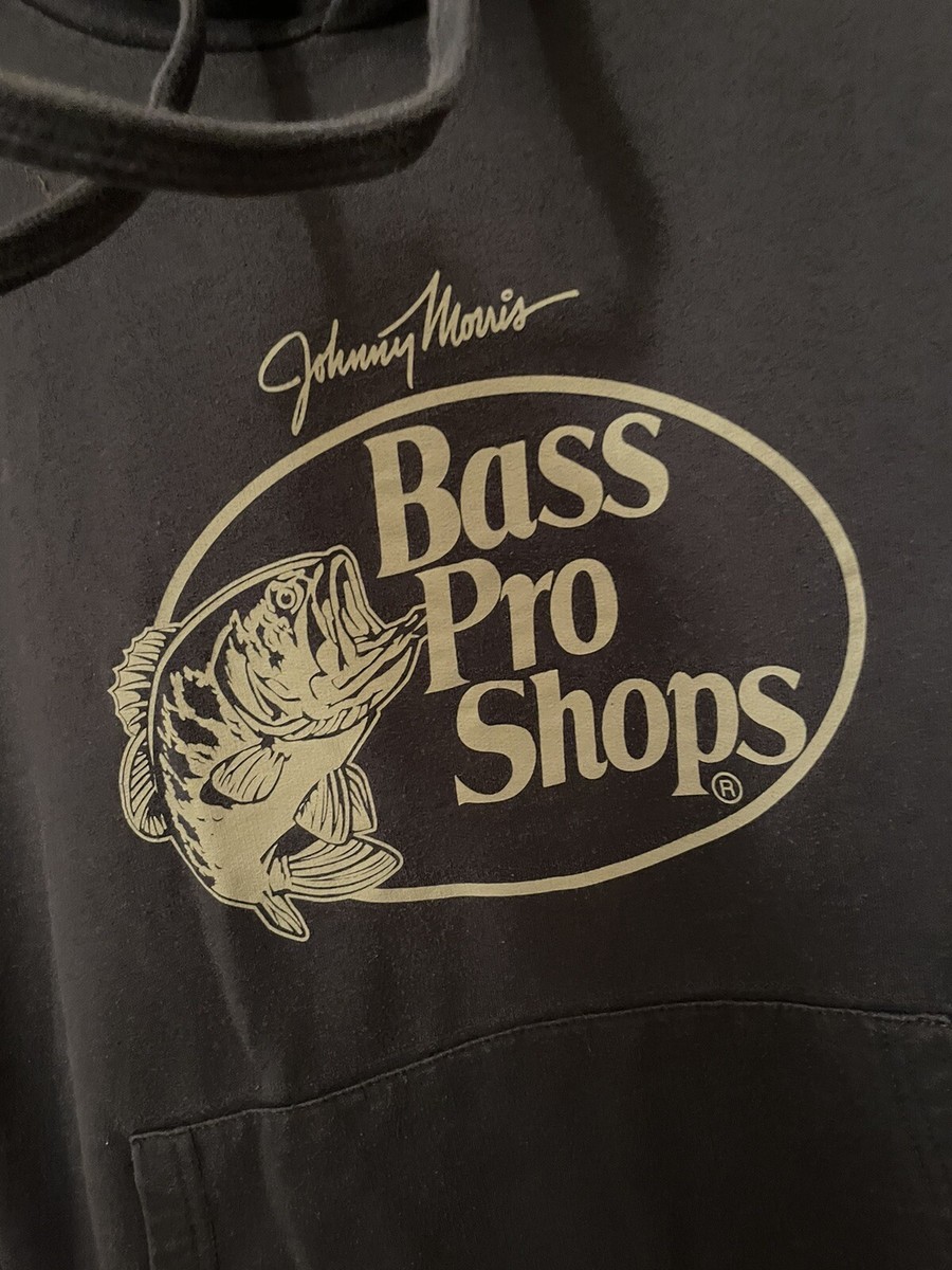 Bass Pro Shops Pullover Hoodie Sweatshirt Men's Size Small Blue