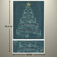 Mrs Grossman's Sticker - CHALK TALK - MERRY CHRISTMAS BANNER - up to 20% OFF!!!