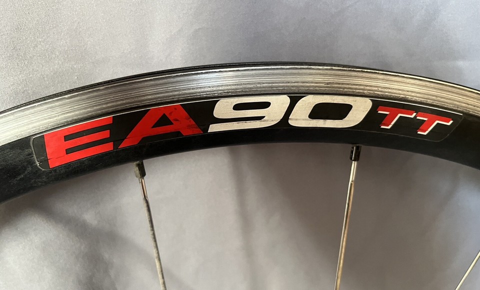 Easton R4 / R4TT EA90 TT Wheelset 700c Clincher 130/100mm 9mm QR Rim ...