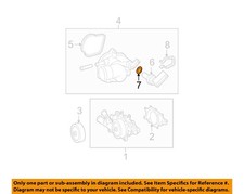 MERCEDES OEM 05-13 E320,S400 Cooling Inverter Cooling Components-Seal 0229979848