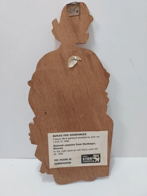 Vintage Wooden Handmade Note Pad From Norway - Image 4 of 4