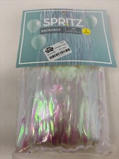 Spritz Party transparent Iridescent Backdrop