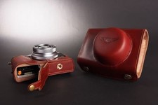 Genuine real Leather Full Camera Case bag Cover for FUJI X30 Bottom Openning