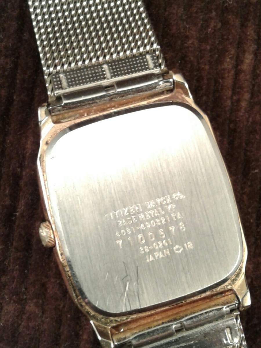 Vintage Citizen Quartz CQ 4031-490321TA Watch | eBay