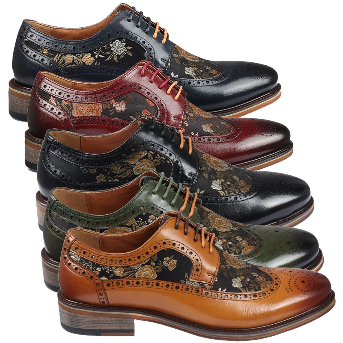 Brogue Shoes Justin Reece Mens Brogues Justin Reess Men's