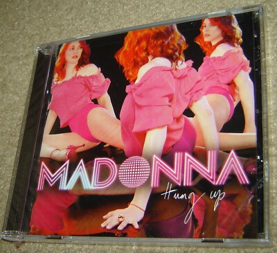 MADONNA HUNG UP MAXI SINGLE CD, NEW AND SEALED, INCLUDES RADIO