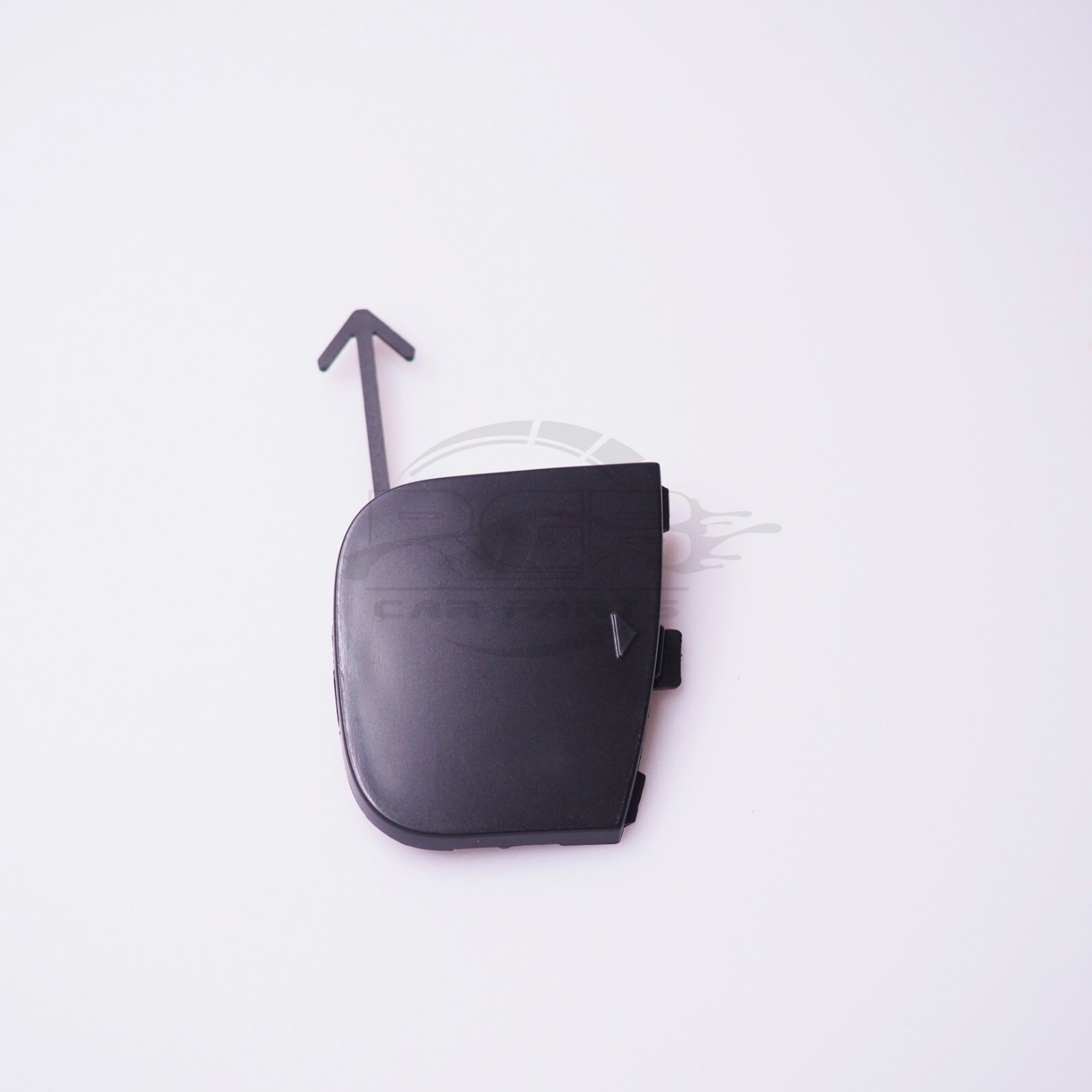 Front Bumper Tow Hook Cover For Ford Explorer 2011-2015 — Right Passenger Side, Unpainted ABS Plastic | BB5Z17A900A Replacement