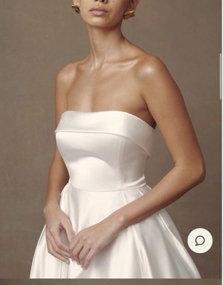 Meshki Eileen Trägerloses Brautkleid Gr. 12/L