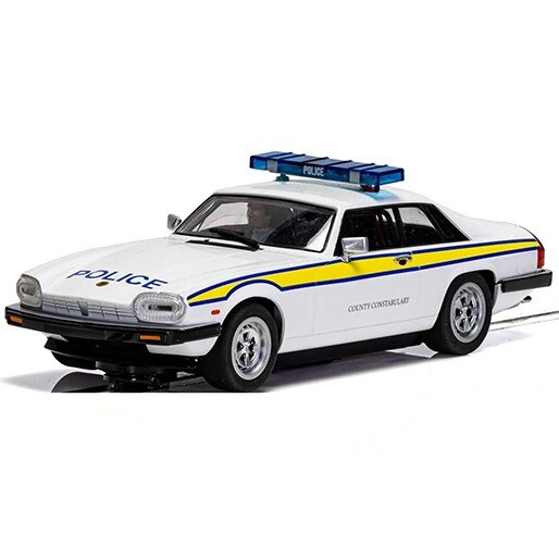 Scalextric C4224 Jaguar XJS Police Edition 1:32 analog slot car