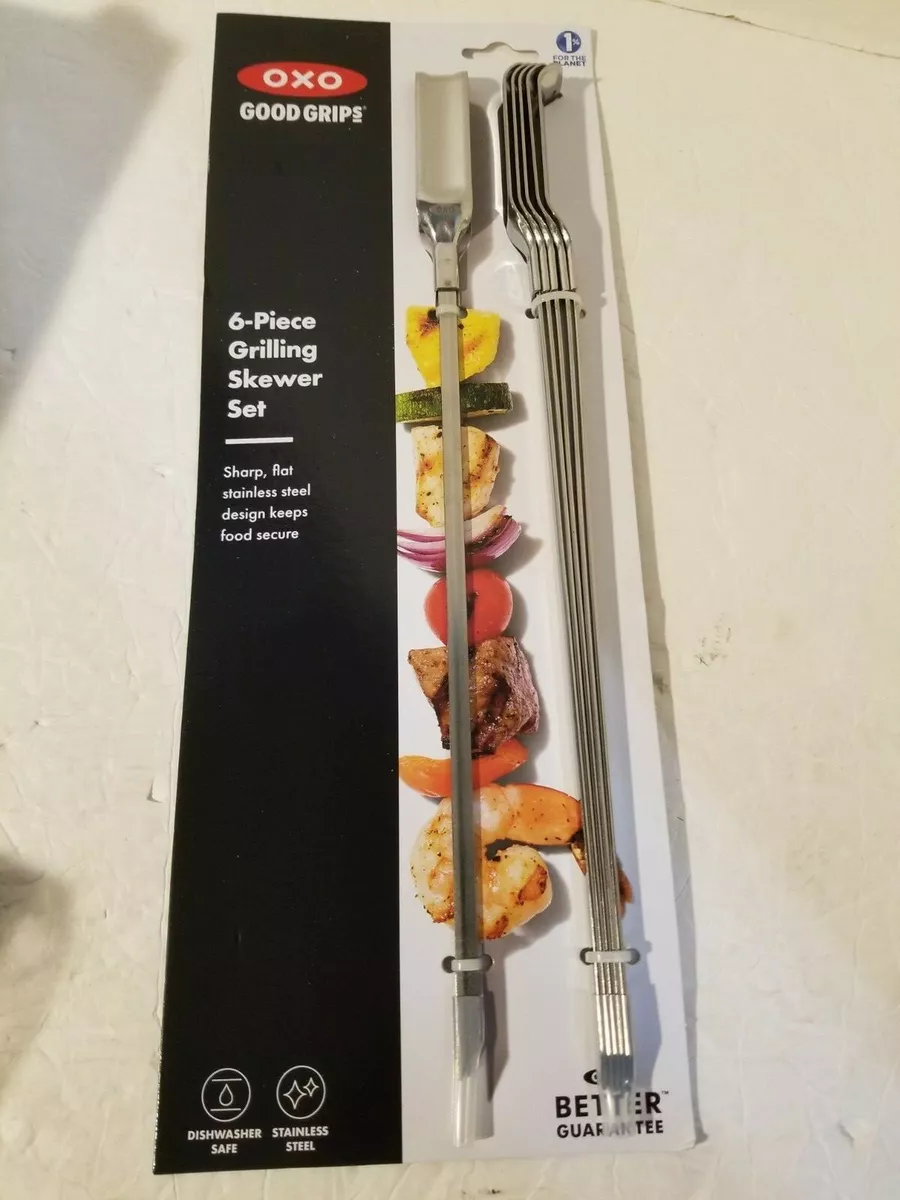 6-Piece Grilling Skewer Set