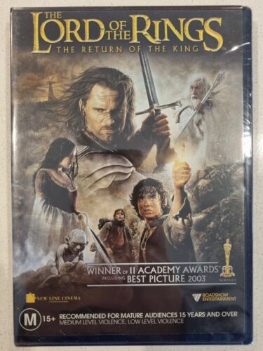 The Lord Of The Rings - The Return Of The King DVD Brand New & Sealed (Region 4) - Picture 1 of 2