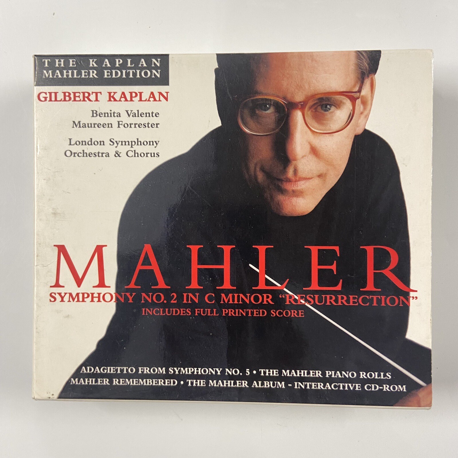 Mahler: Symphony No. 2 in C minor ""Resurrection"" (1996)