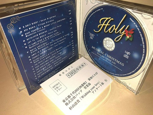 Christmas Vatican CD Sarah Brightman Bryan Adams Dionne Warwick Manhattan Transf - 第 2/5 張圖片