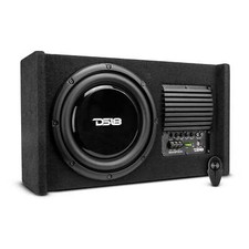 DS18 EN-DF10A 10" Amplified Shallow Subwoofer Enclosure - Powered Subwoofer 500W
