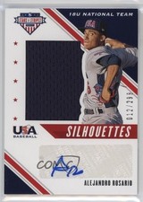 2020 Panini USA Baseball Stars & Stripes 12/299 Alejandro Rosario Auto 1j1i
