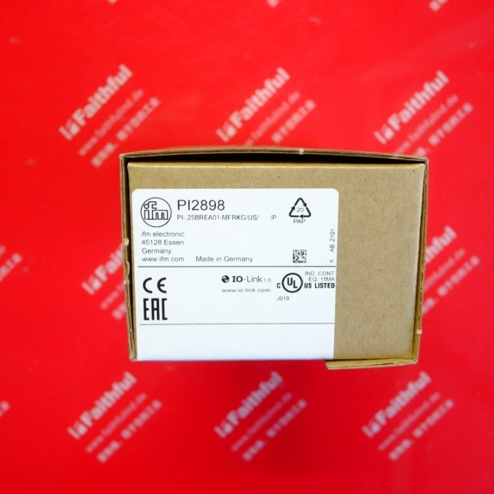 1PCS New IFM PI2898  Pressure Sensor In Box Brand #tr