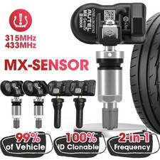 MX Sensor 4PCS Set 433 315MHZ TPMS Sensor Tire Repair Pad Tire Pressure Monitor
