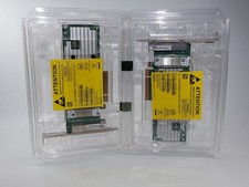 2 Dell Qlogic QL41164HFRJ Quad Port 10GbE RJ-45 10GBase-T Network Card 33M0K