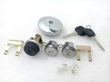 Suzuki Samurai Sj410 Sj413 Sierra Lockable Fuel Cap Door Glove Box Lock Set Fit