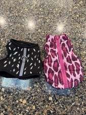 Lot Dog Clothes Xs Coat And Harness