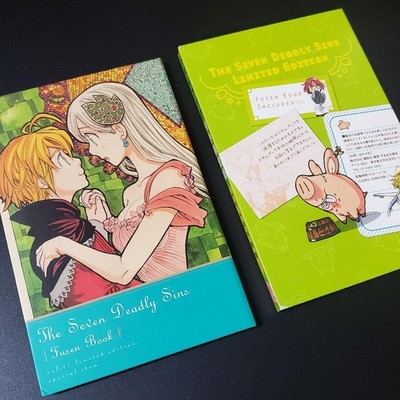 The Seven Deadly Sins Limited Edition Bonus Sticky Book
