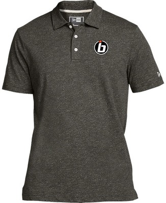 Inside Bowling New Era Twist Polo Black Heather