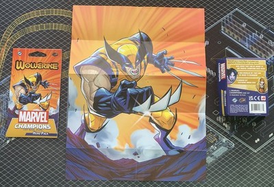 Marvel Champions LCG Wolverine Hero Pack With Poster And Inserts - OOP - English